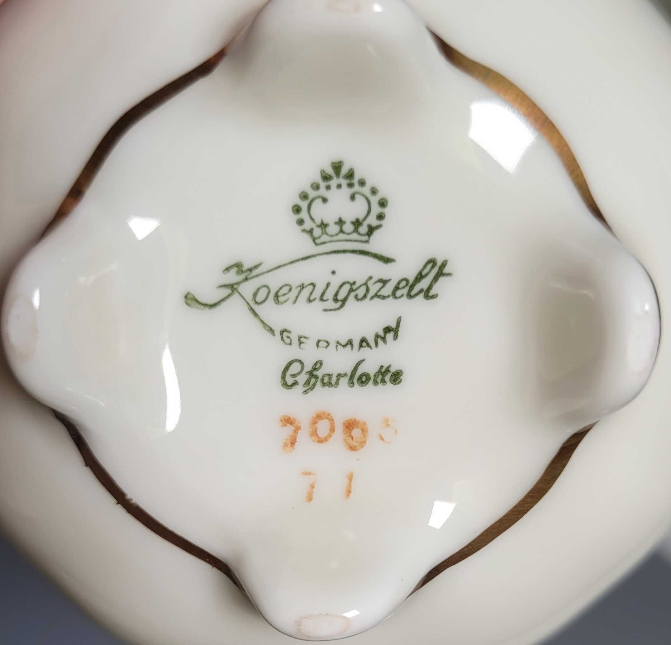 Zestaw herbaciany Koenigszelt z lat 30tych