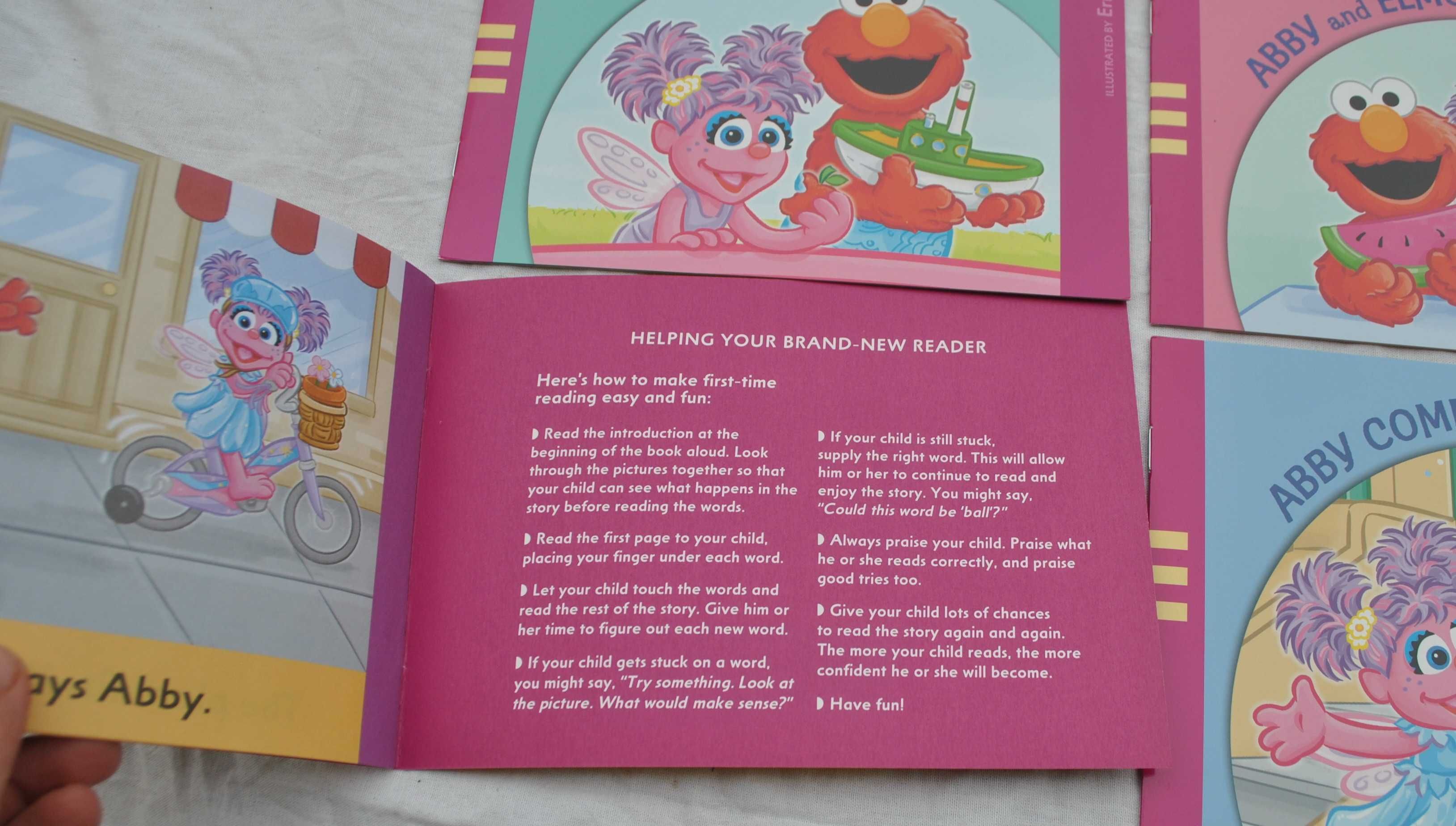 Sesame Street Brand New Readers - książeczki do angielskiego