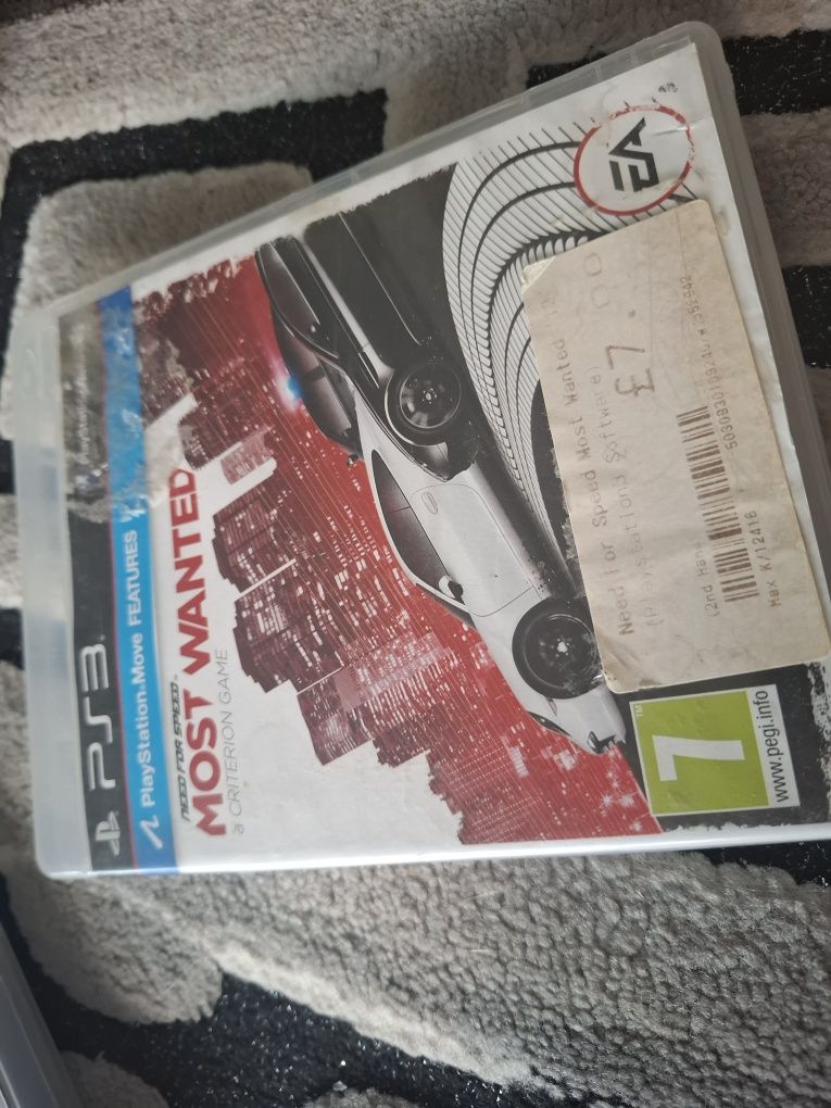 Need For speed MOST WANTED na ps3