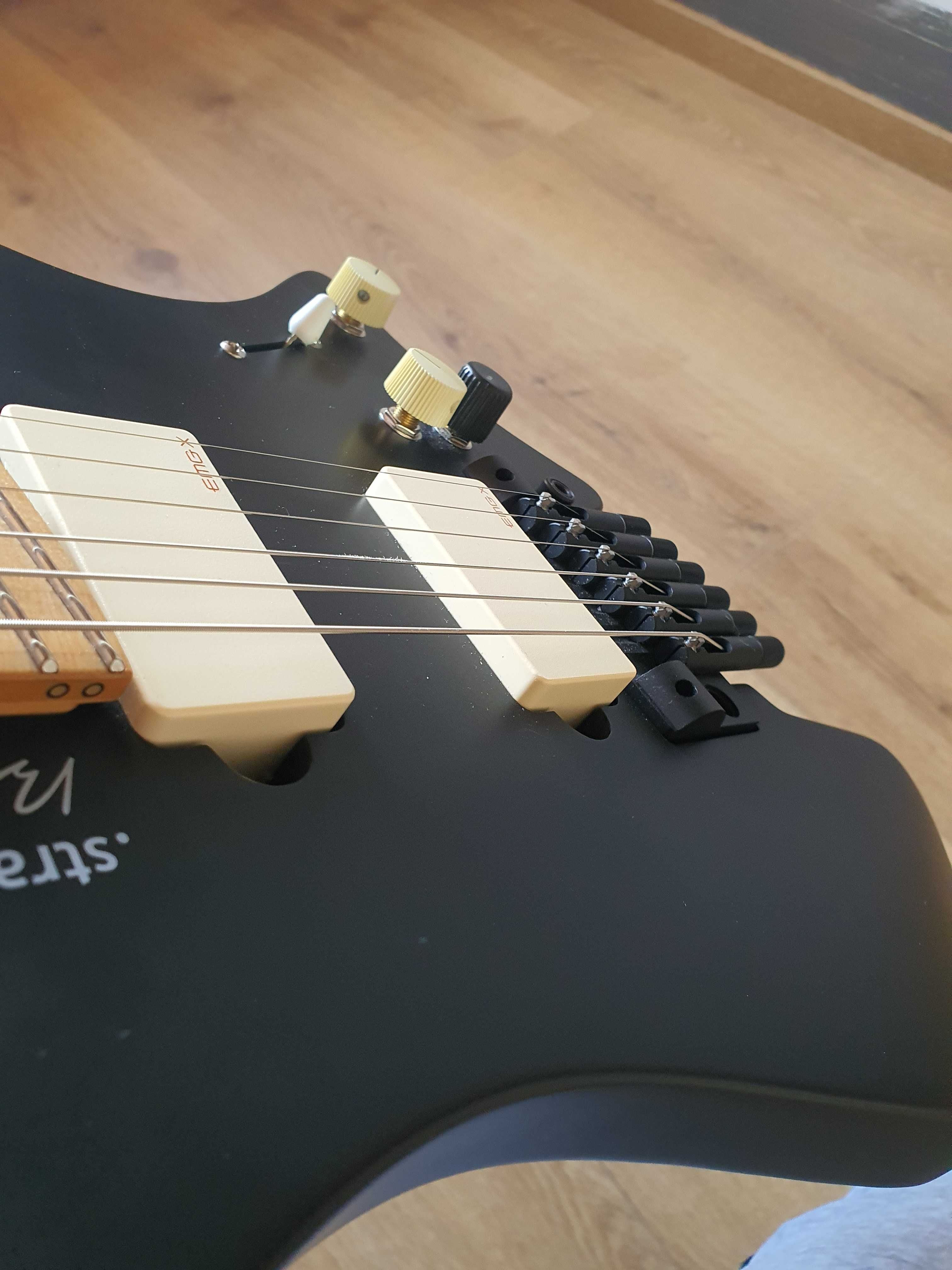 Strandberg Boden RESQ:D Black I6T EMG TW Afterburner