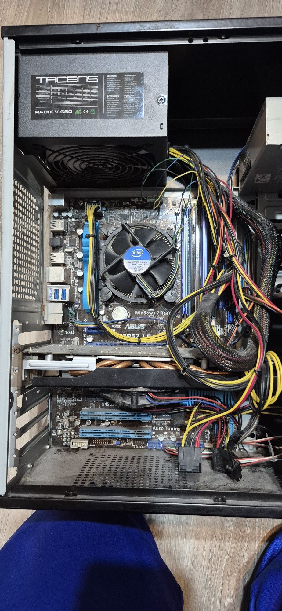 Komputer i5 2500k asus p8p67 le 16gb RAm