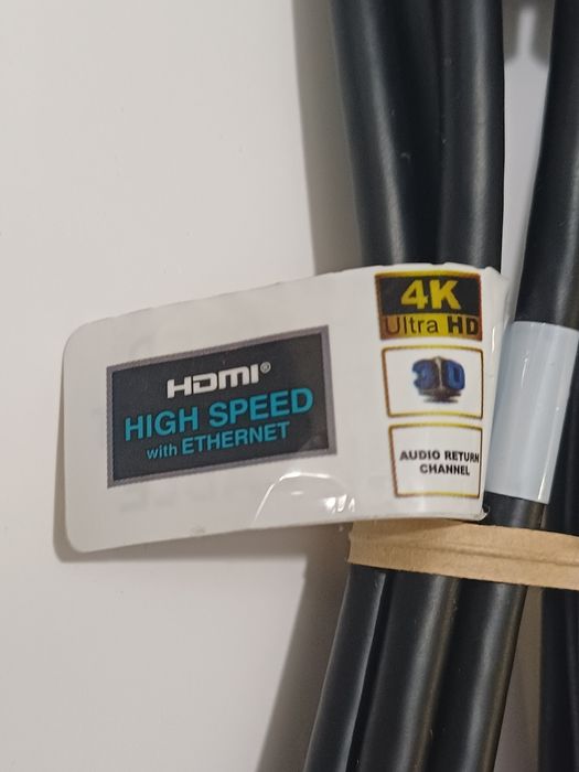 Nowy kabel HDMI. 4K