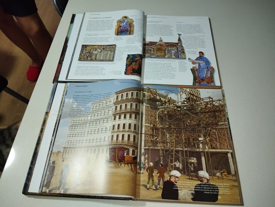 A história de Portugal em imagens