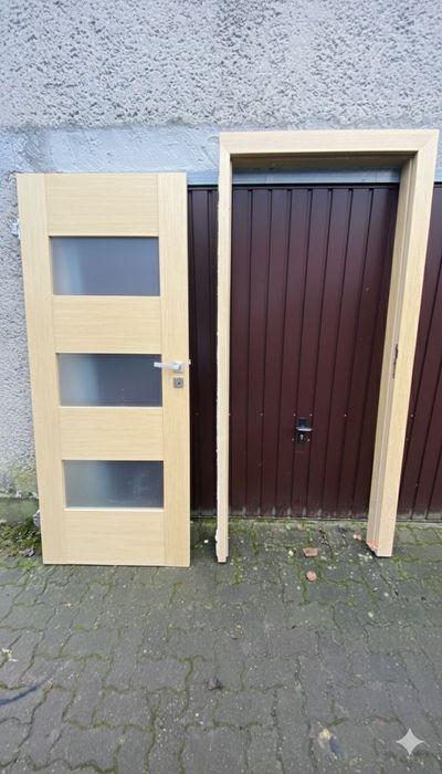 Drzwi z demontażu 80/lewe/wewnętrzne