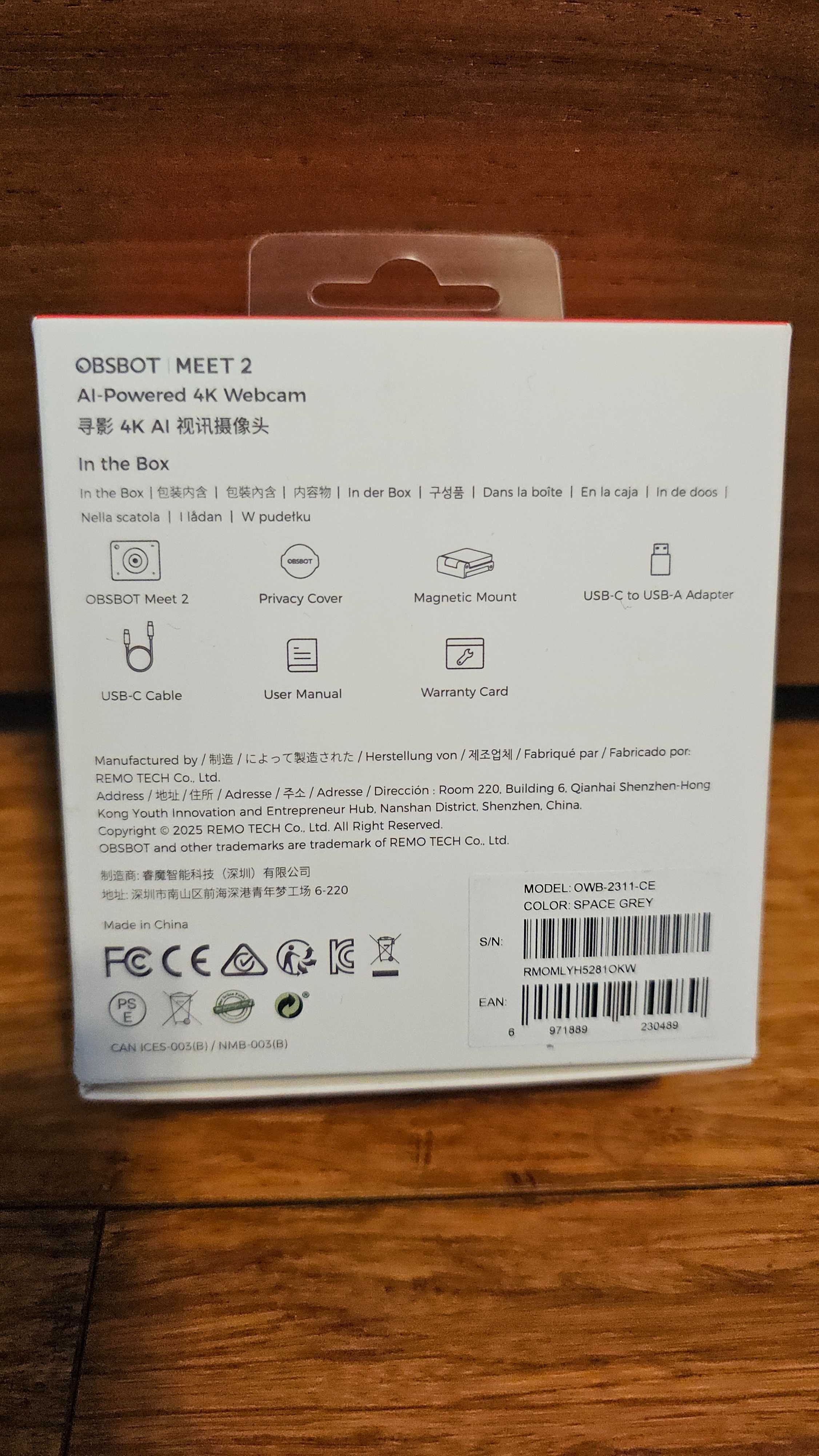Kamera internetowa OBSBOT MEET 2 4K AI