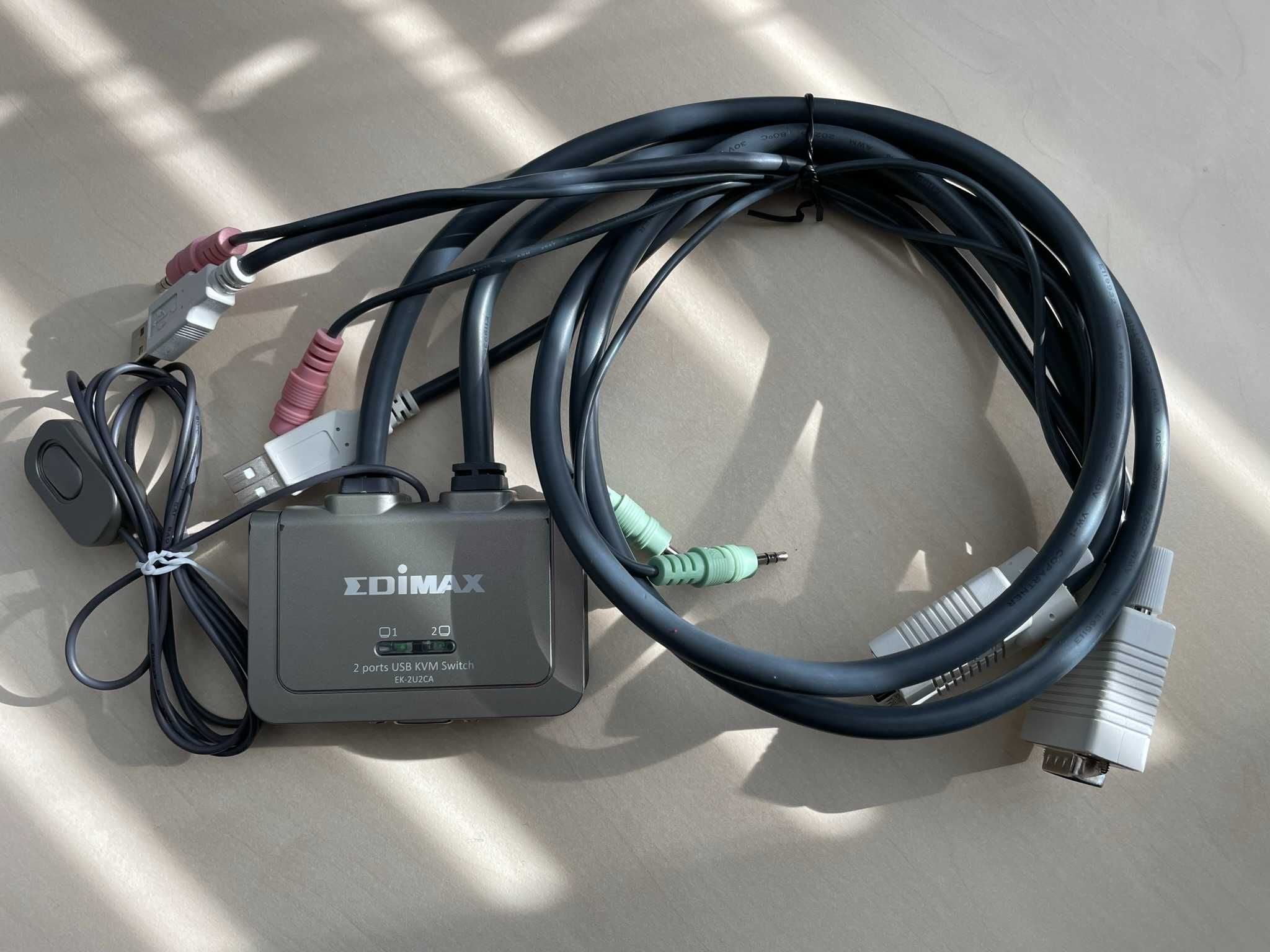 USB KVM Switch Edimax EK-2U2CA