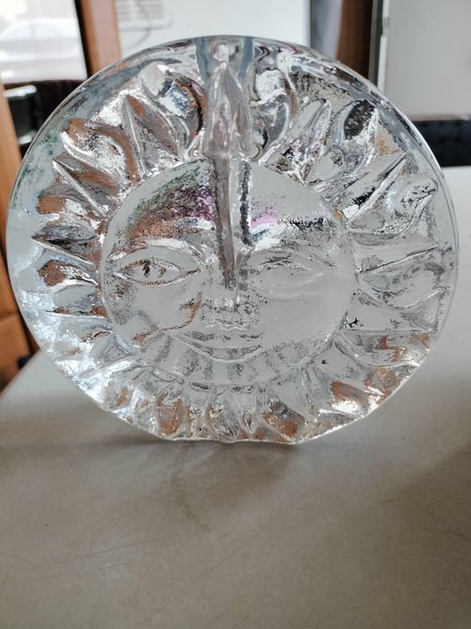 Wazonik,wazon,szkło.prl