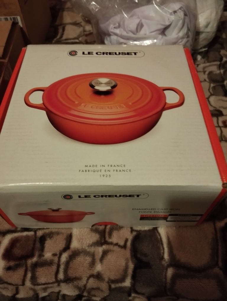 Le creuset zielony garnek 4,1 l