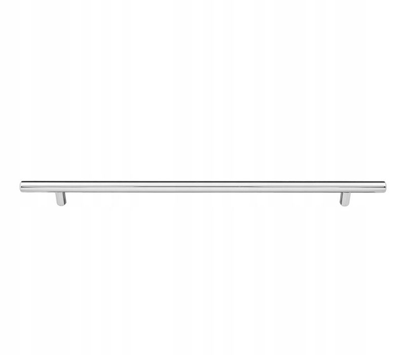 Uchwyt meblowy długi, reling, chrom, połysk