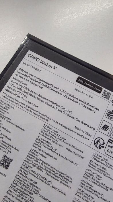 Oppo Watch X - Smartwatch