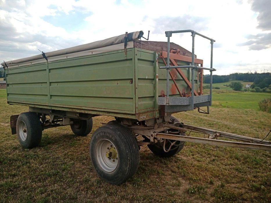 Przyczepa rolnicza hl 8011 hw80.11 wywrotka zestaw