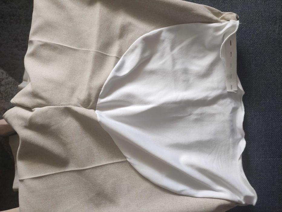 Spodnie ciążowe rozm. 36 / S beżowe