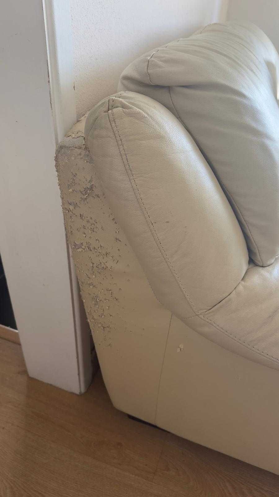 Sofa em pele bonzano