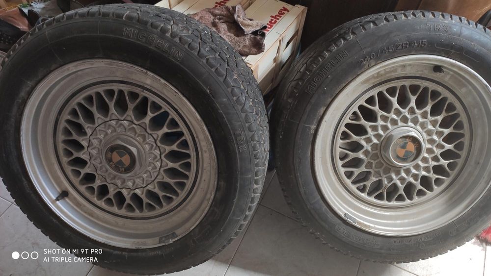 Jantes +ou- 17” BMW Originais BBS Aba Larga