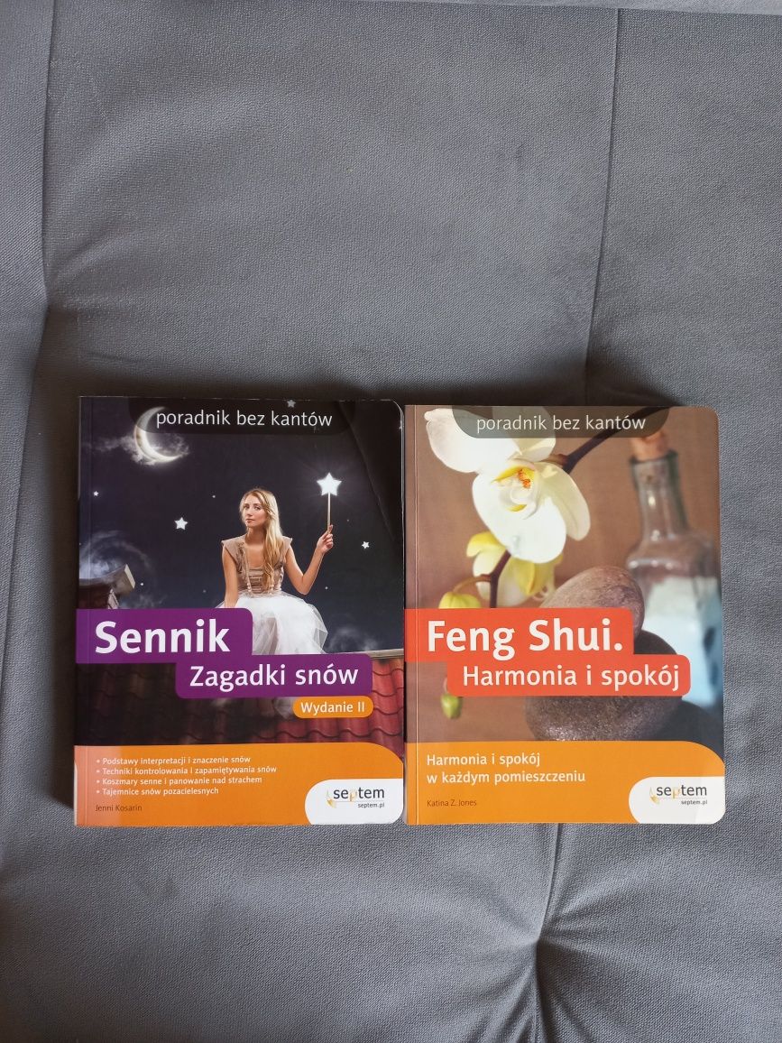 Dwie książki Sennik i Feng Shui