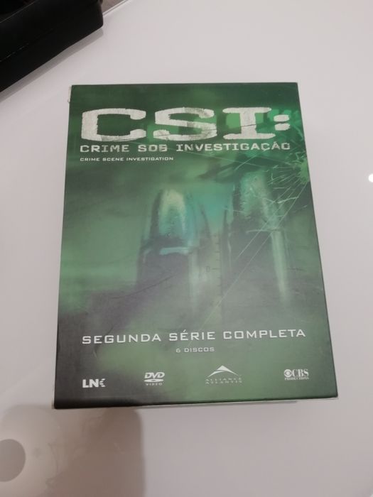 DVD CSI segunda série completa