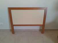 Cabeceira de cama solteiro cerejeira