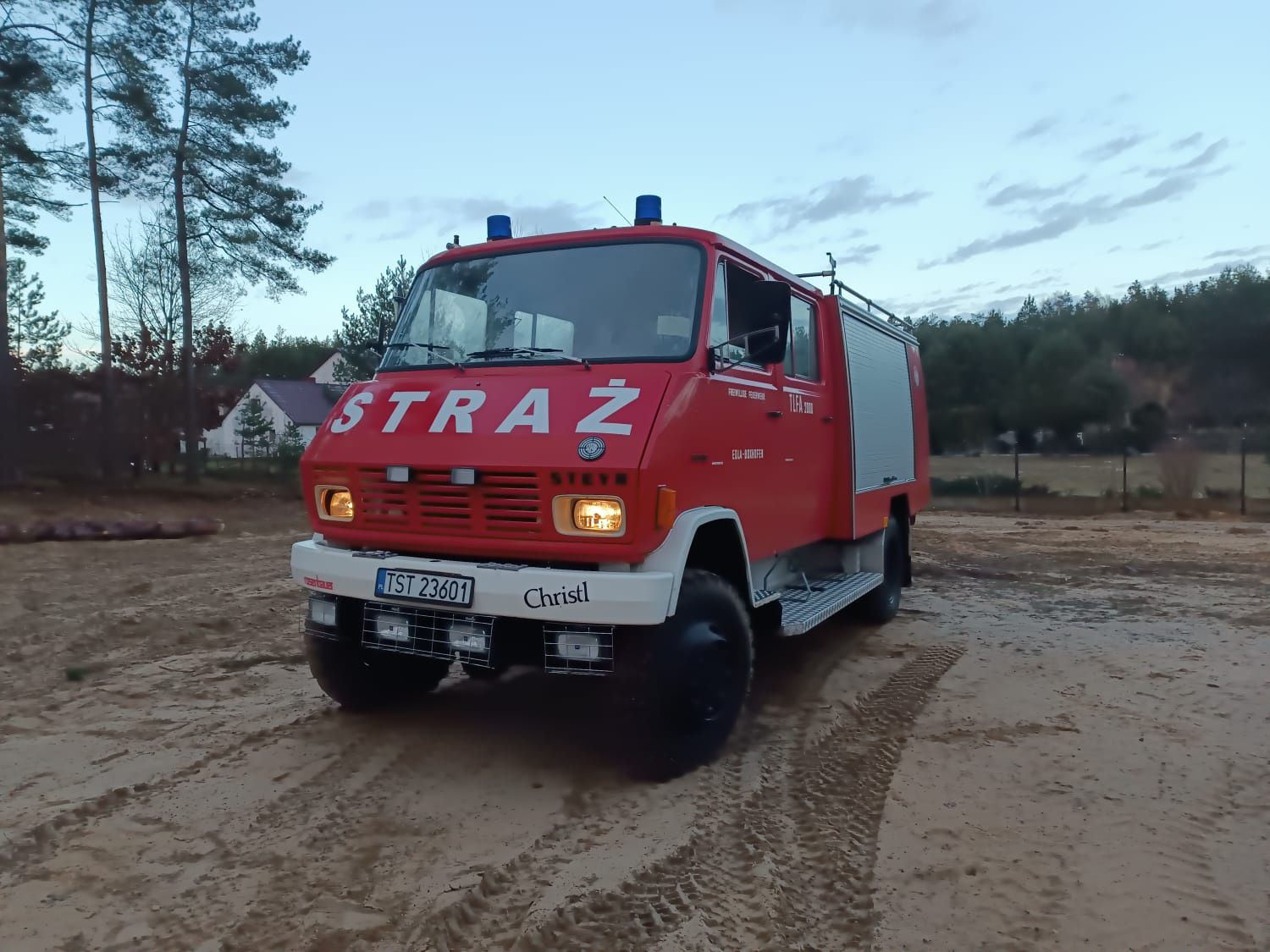 Steyr 690 strażacki 4x4 Turbo zadbany