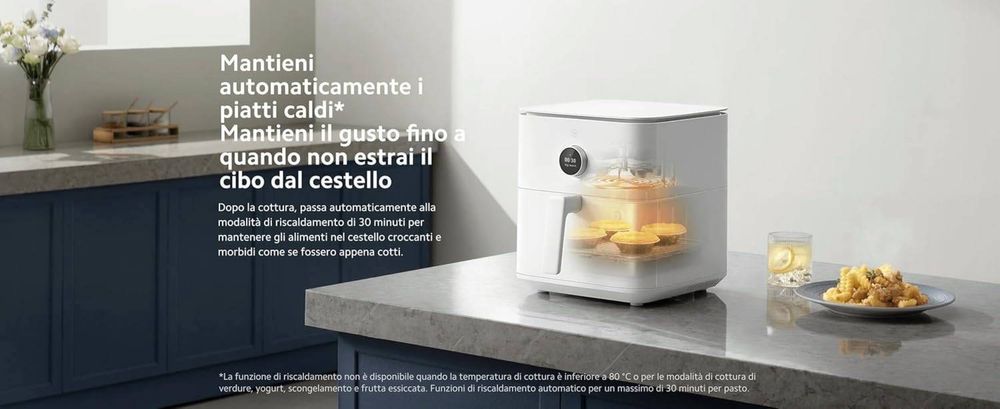 Мультипіч Xiaomi Mi Smart Air Fryer 6.5L БУ для великої сім’ї,чорний