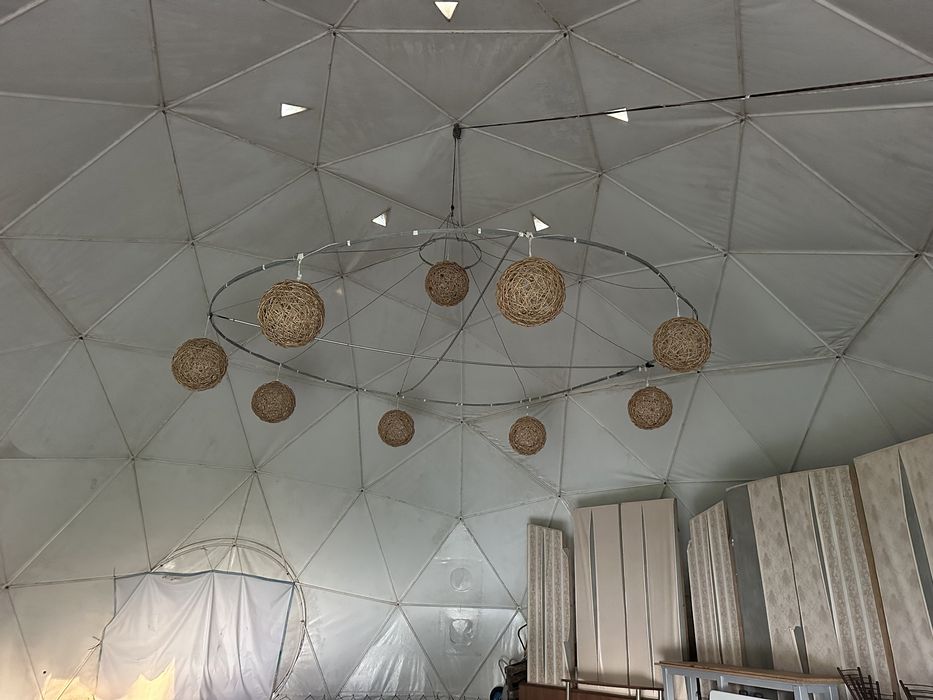 Namiot Sferyczny  Kula  z podłogą 140 m2