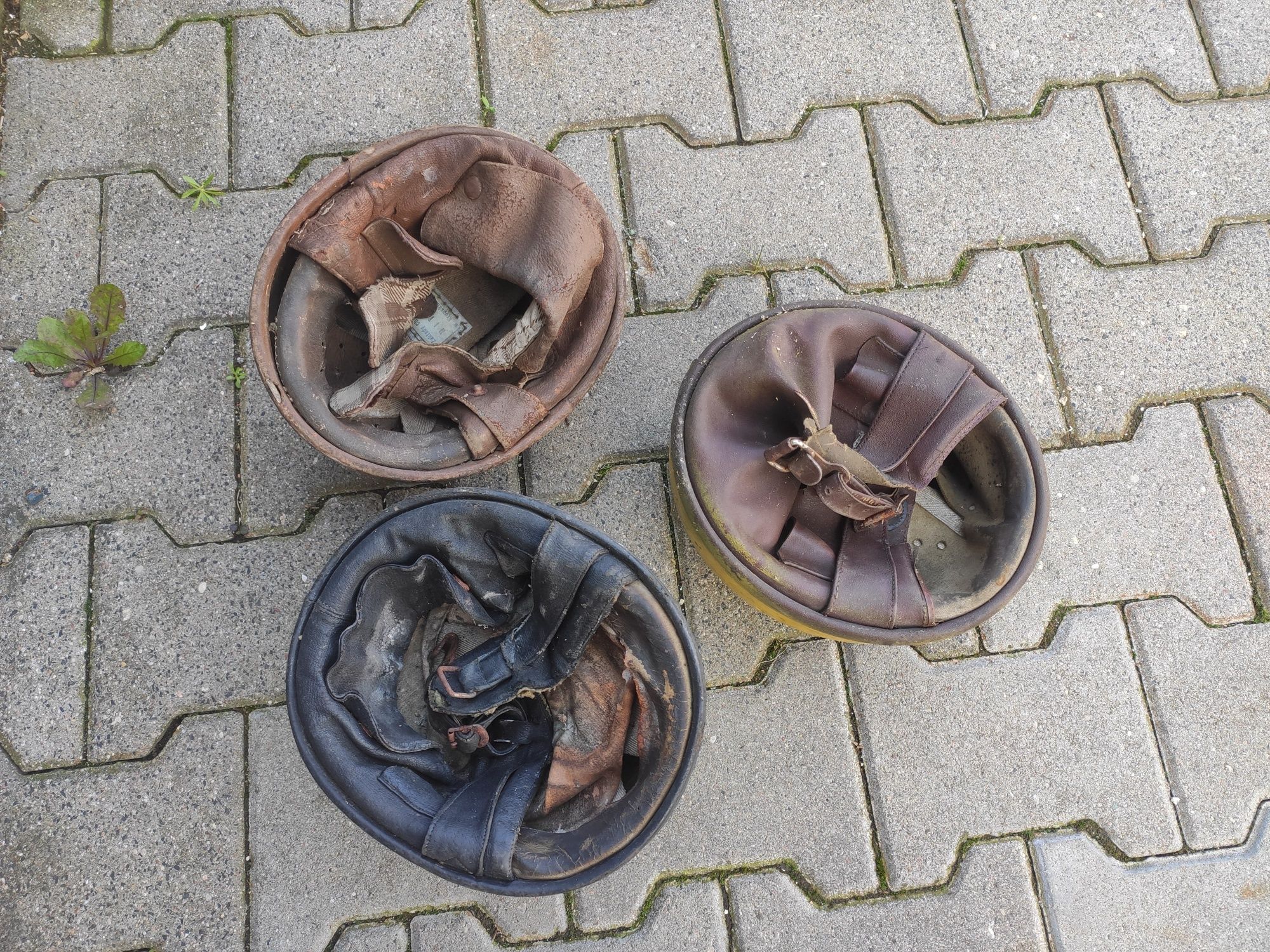 Kask orzech PRL 3 sztuki