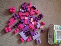 Klocki mega bloks fioletowe