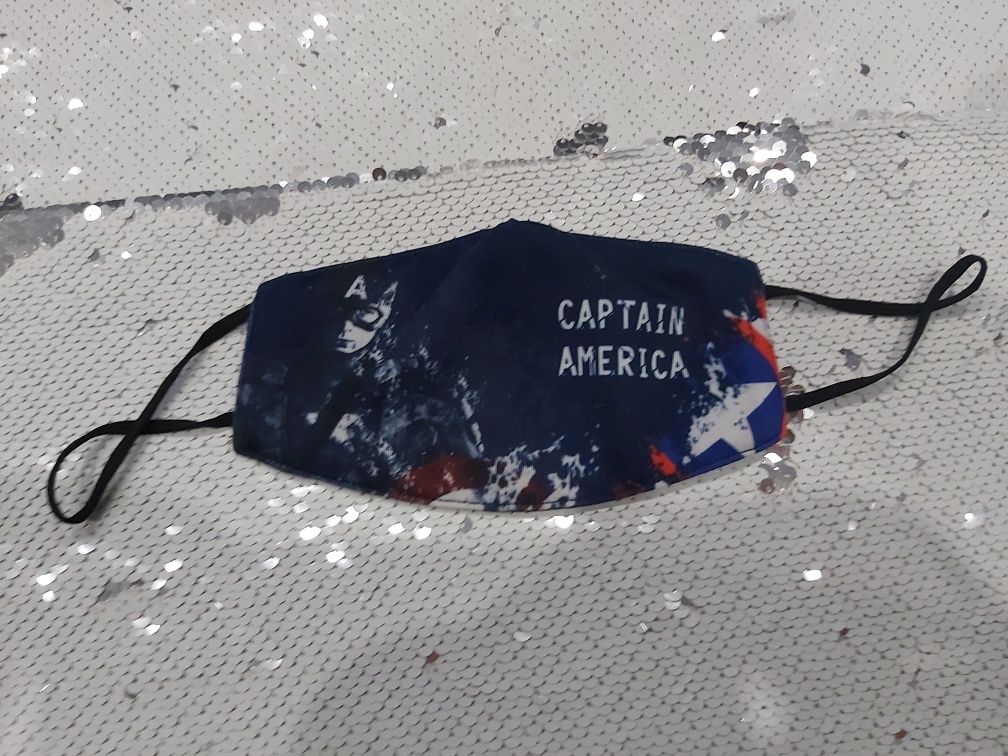 Maska dziecięca Capitan America