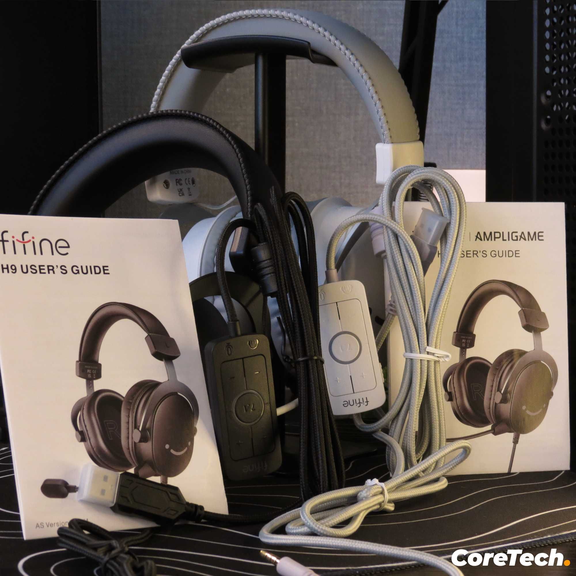 ‼️ГАРАНТІЯ • Ігрові навушники FIFINE H9 • (White)