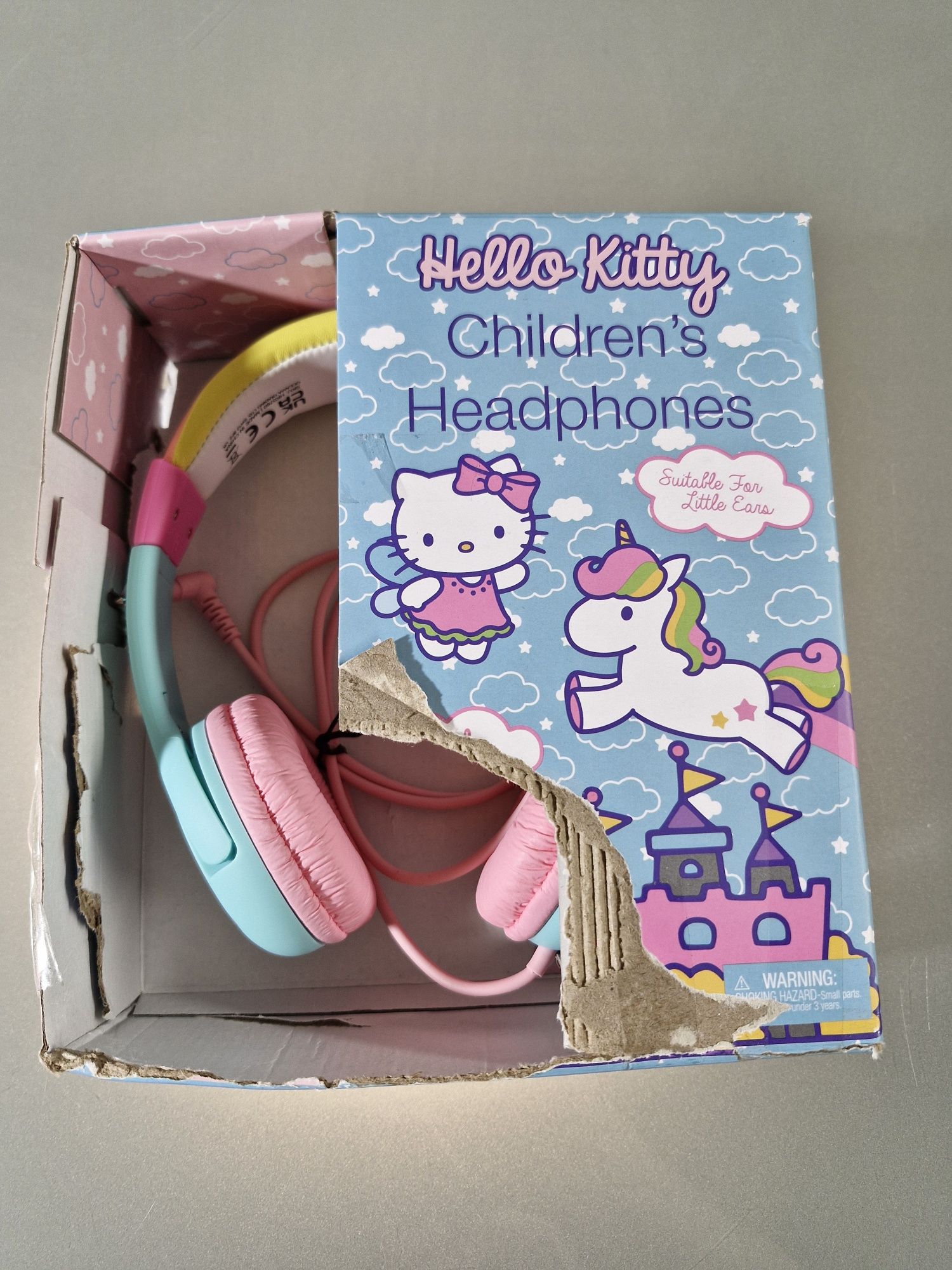 Hello Kitty Słuchawki Nauszne Dziecięce