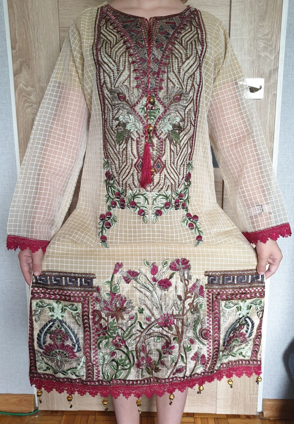Kamiz, tunika/sukienka, Sari, Bollywoodu, Indie, Orient, S/M