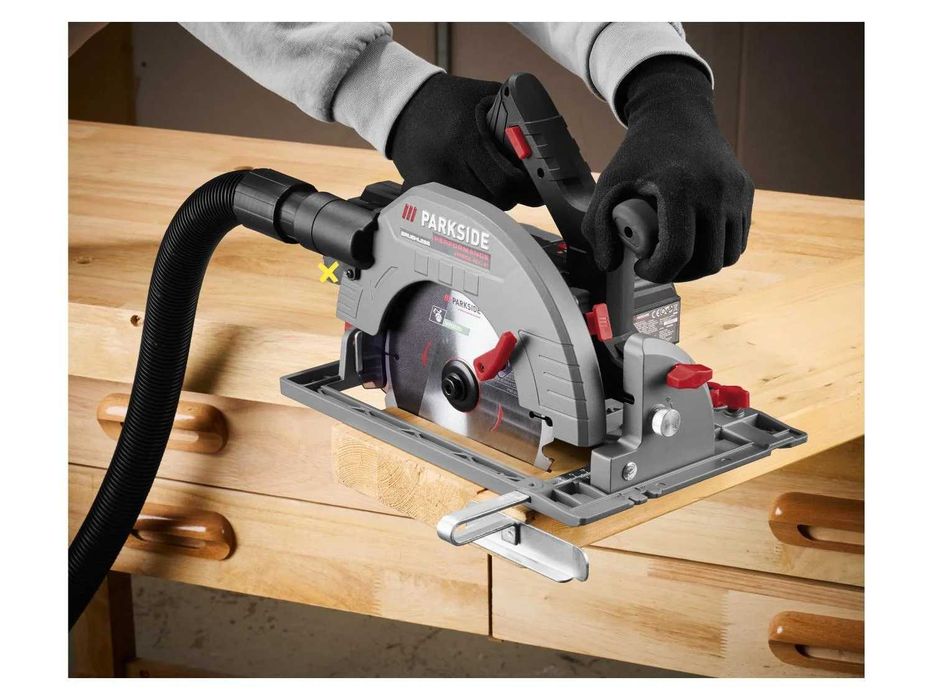 Akumulatorowa ręczna piła tarczowa Parkside 40V PPHKSA 40-Li A1