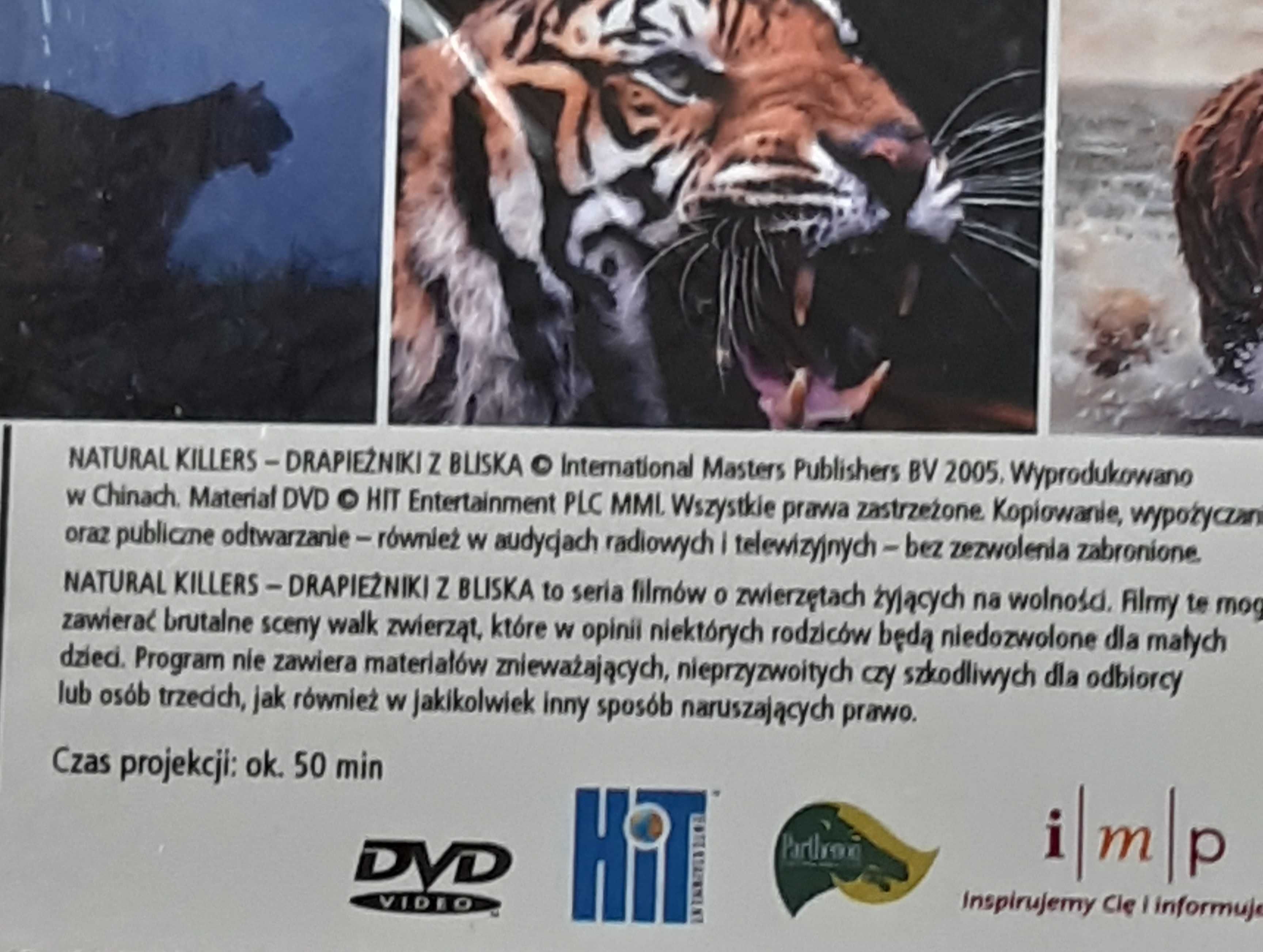 Płyta DVD film Tygrysy władcy mokradeł