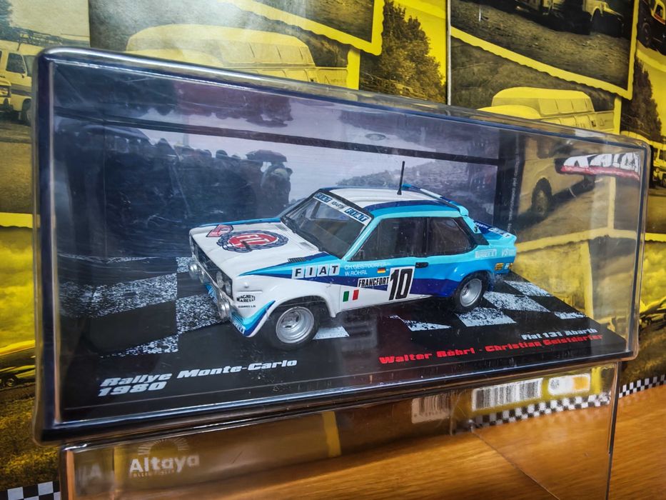 Fiat 131 Abarth - Rally Monte Carlo 1980 - escala 1:43