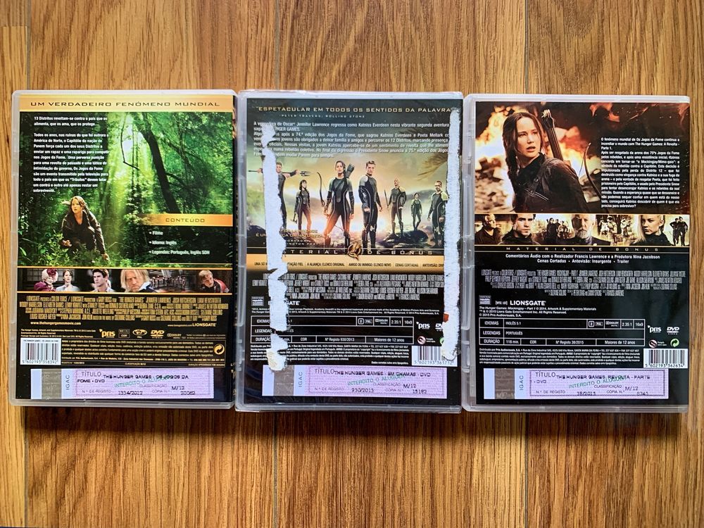 The Hunger Games - Vários - dvd