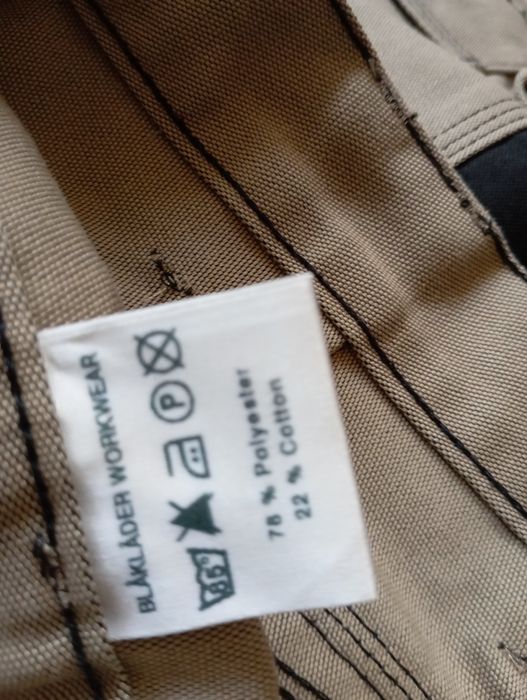 Blacklader Nowe męskie spodnie robocze Cordura L