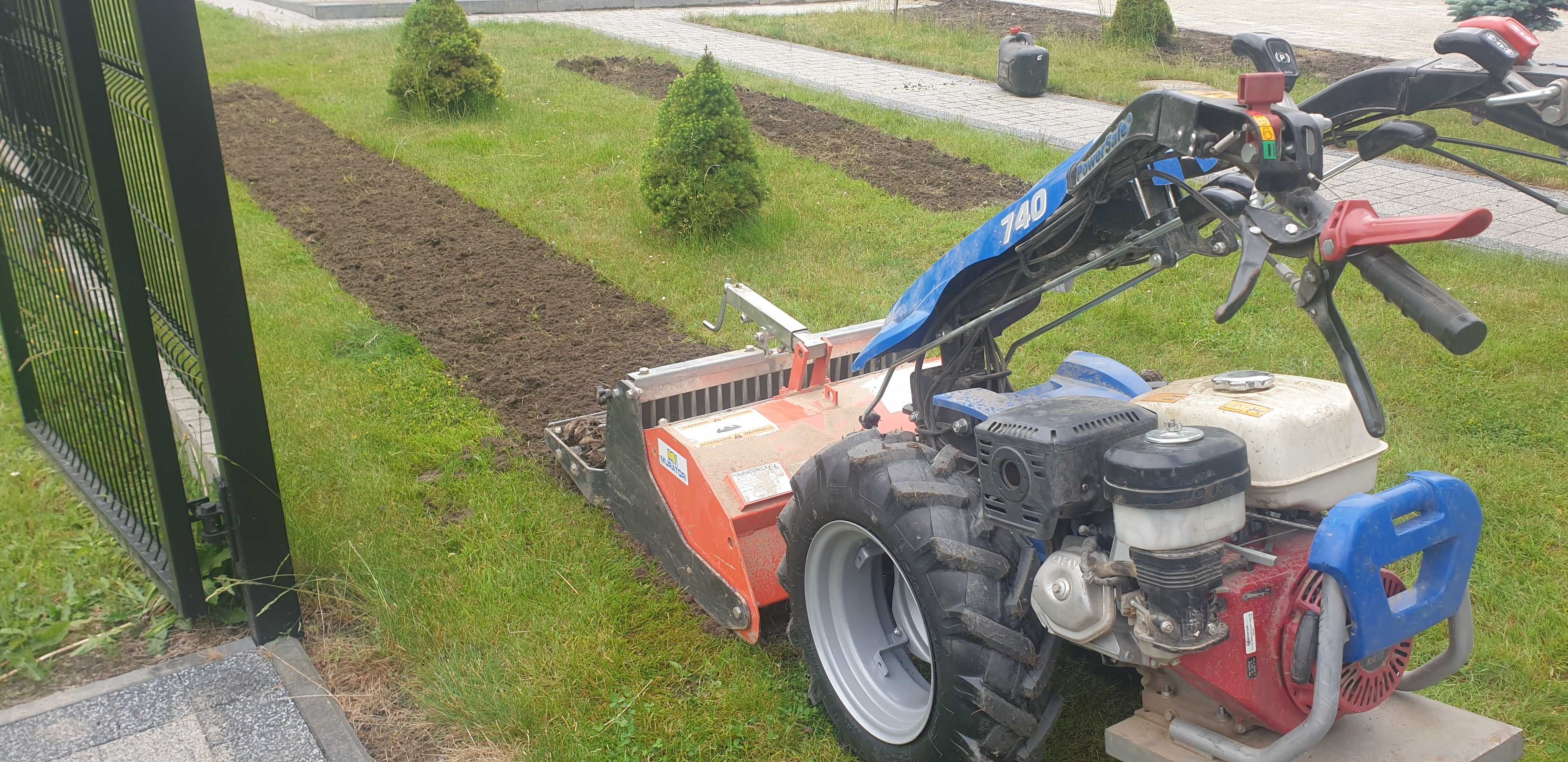 glebogryzarka separacyjna aerator wertykulator  siewnik spalinowy