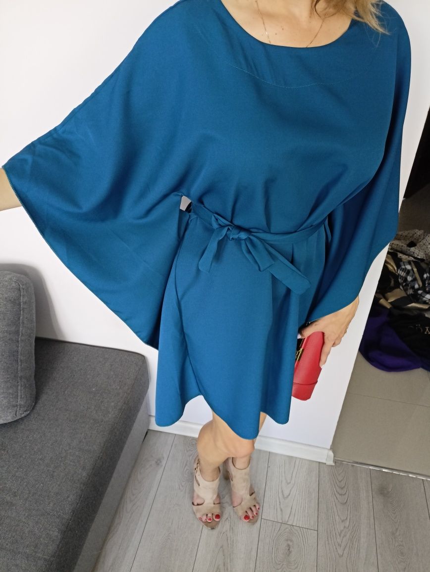 Sukienka elegancka kimono nowa włoska willy z