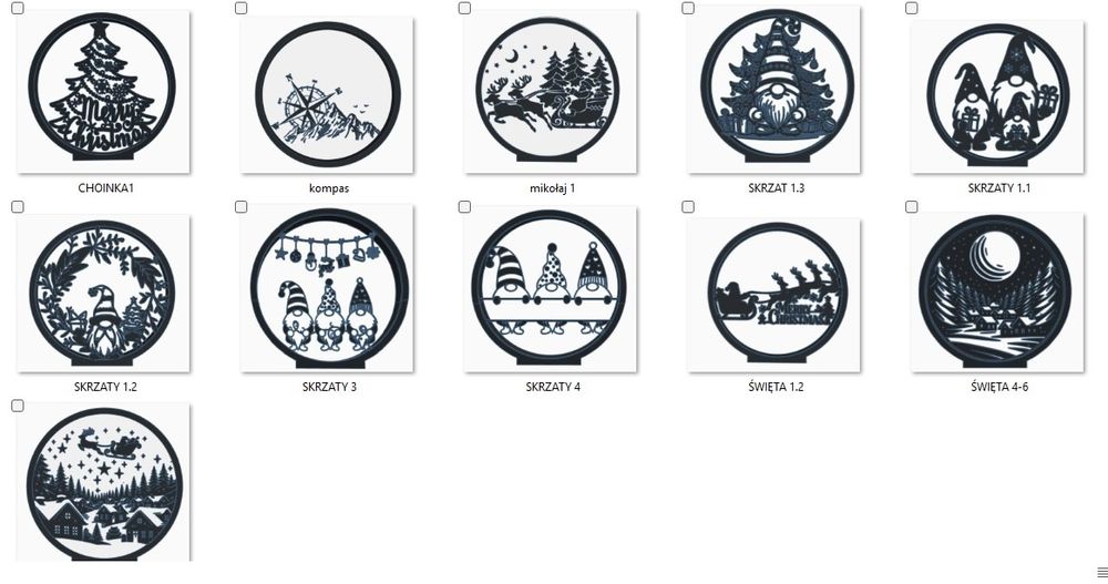 Świąteczna lampka nocna  LED RGB HandMade