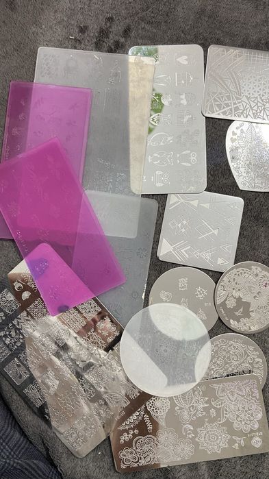 Пластинки для стемпінгу бу, всі разом