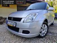 Suzuki Swift 1.3 92KM Tylko 142TYS KM Bezwypadkowy Gwarancja VIP ZAREJESTROWANY