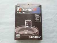 Карта памяти SanDisk Extreme SDHC 8Gb для фотоаппарата