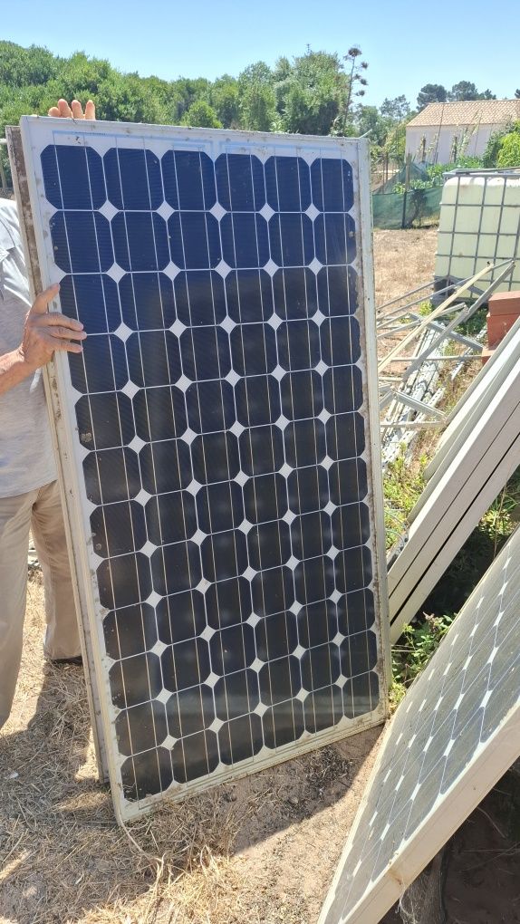 Painéis solares prontos a montar