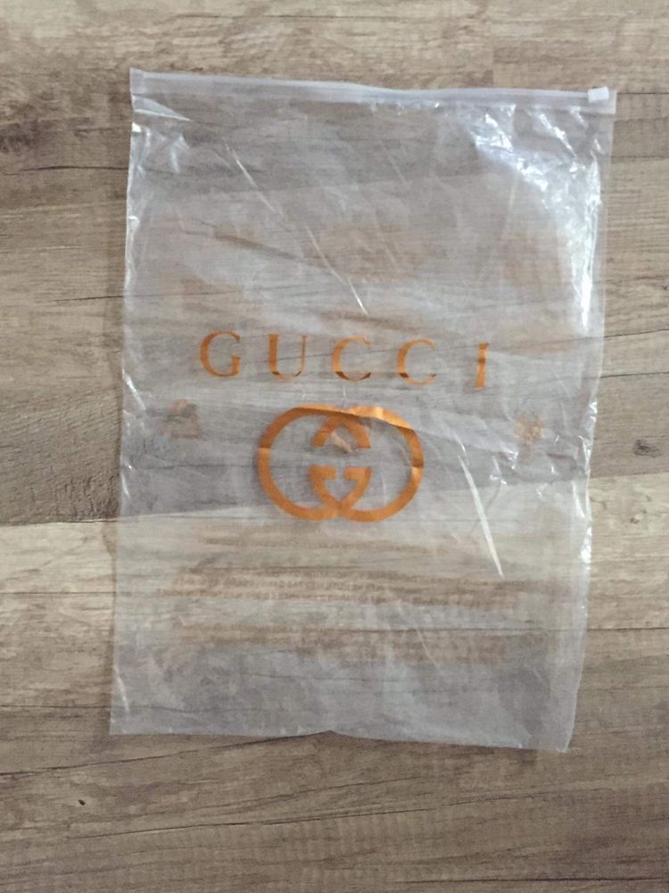 Czarna koszulka Gucci