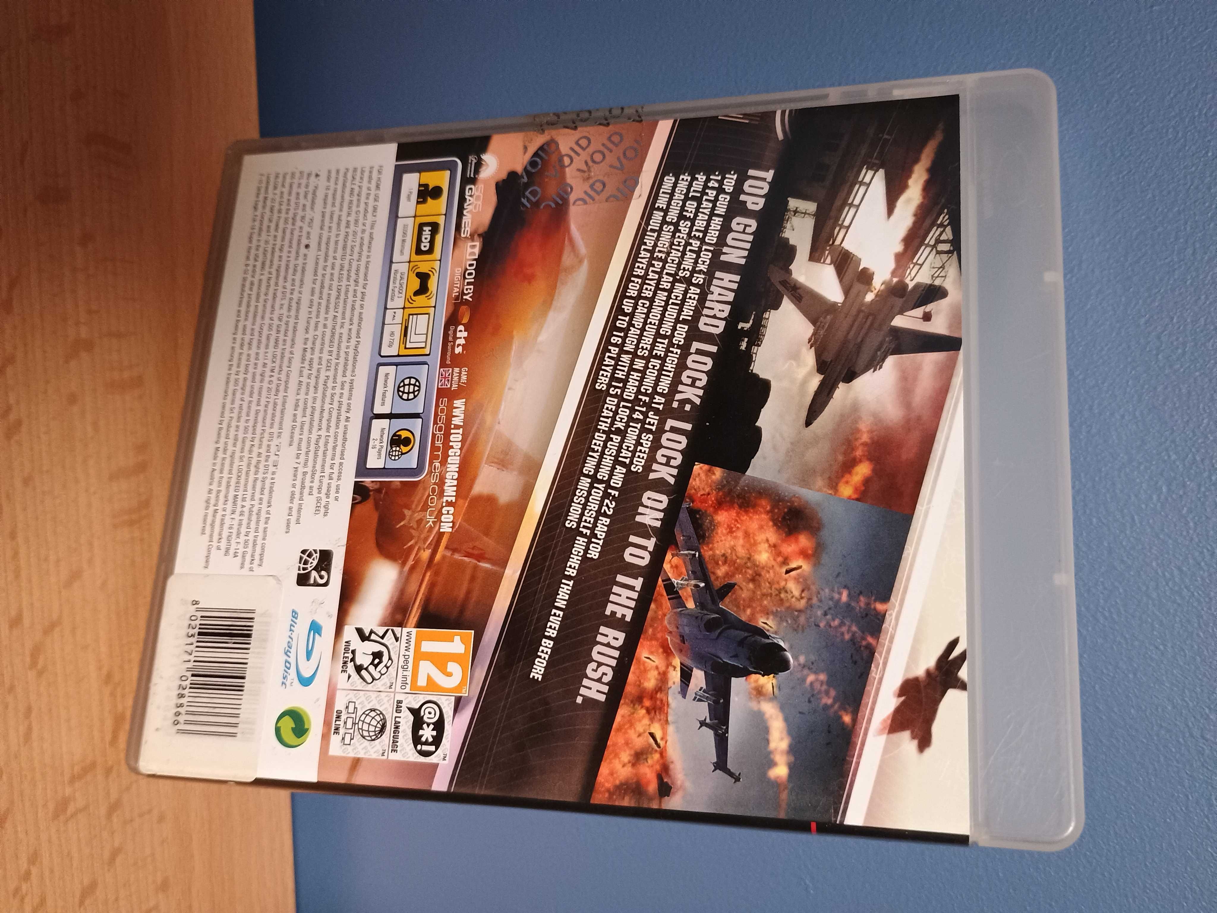 Top Gun Hard Lock PS3 angielska komplet