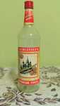 Пустая бутылка водки Kremlevskaya 90х
