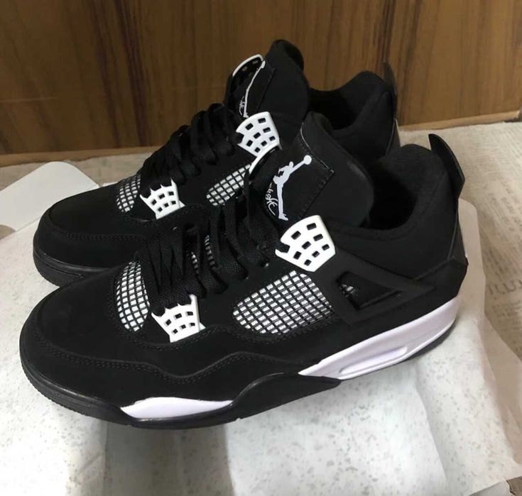 "Buty Trampki" Jordan4_retro_WhiteThunder_R.41