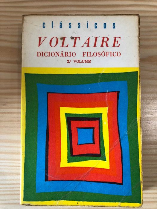 Dicionário Filosófico - 1º e 2º volS - Voltaire