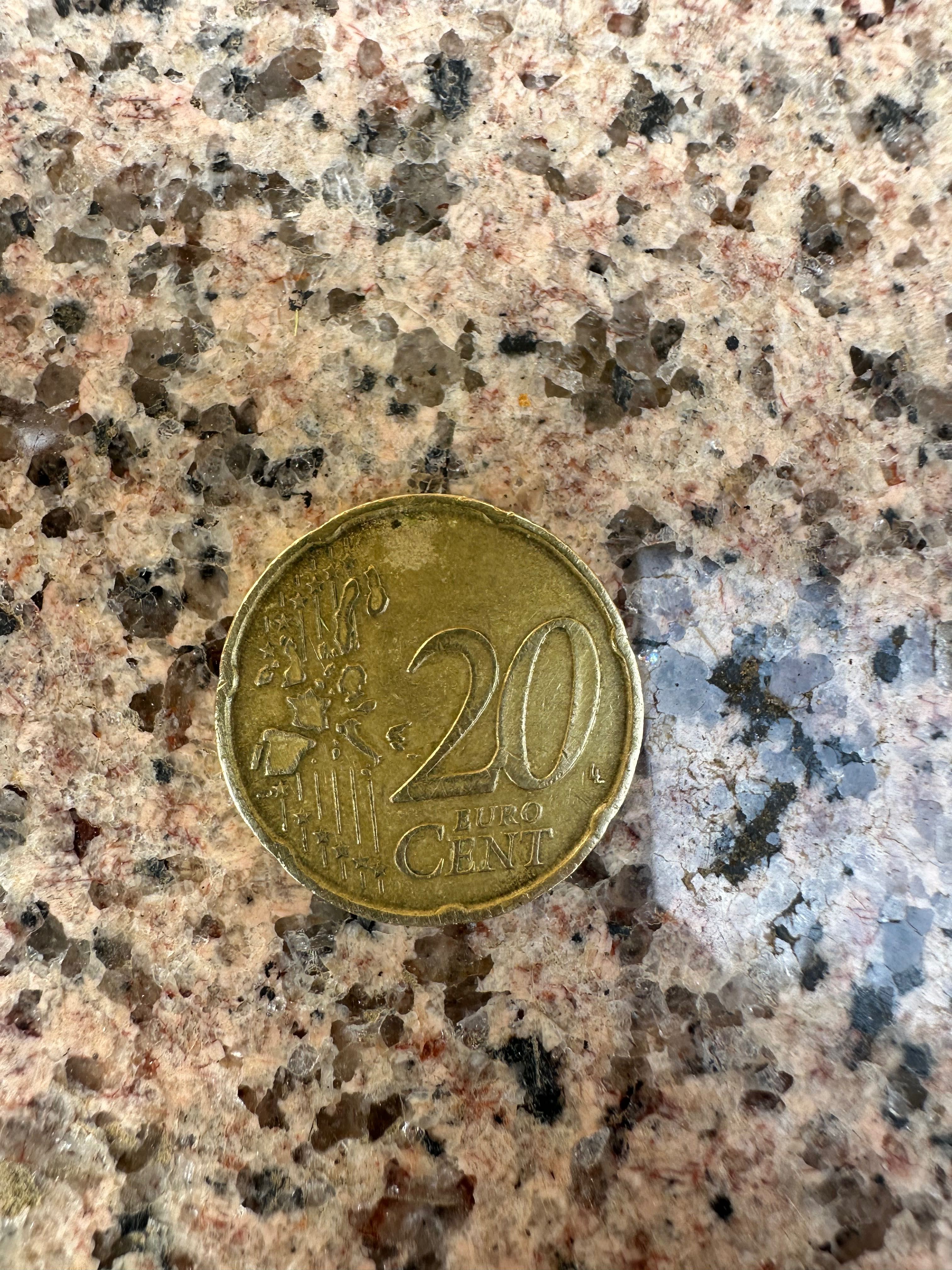 Moeda 20 cêntimos 2002