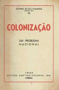 3531 Colonização : um problema nacional / de Genipro de Eça Almeida.
