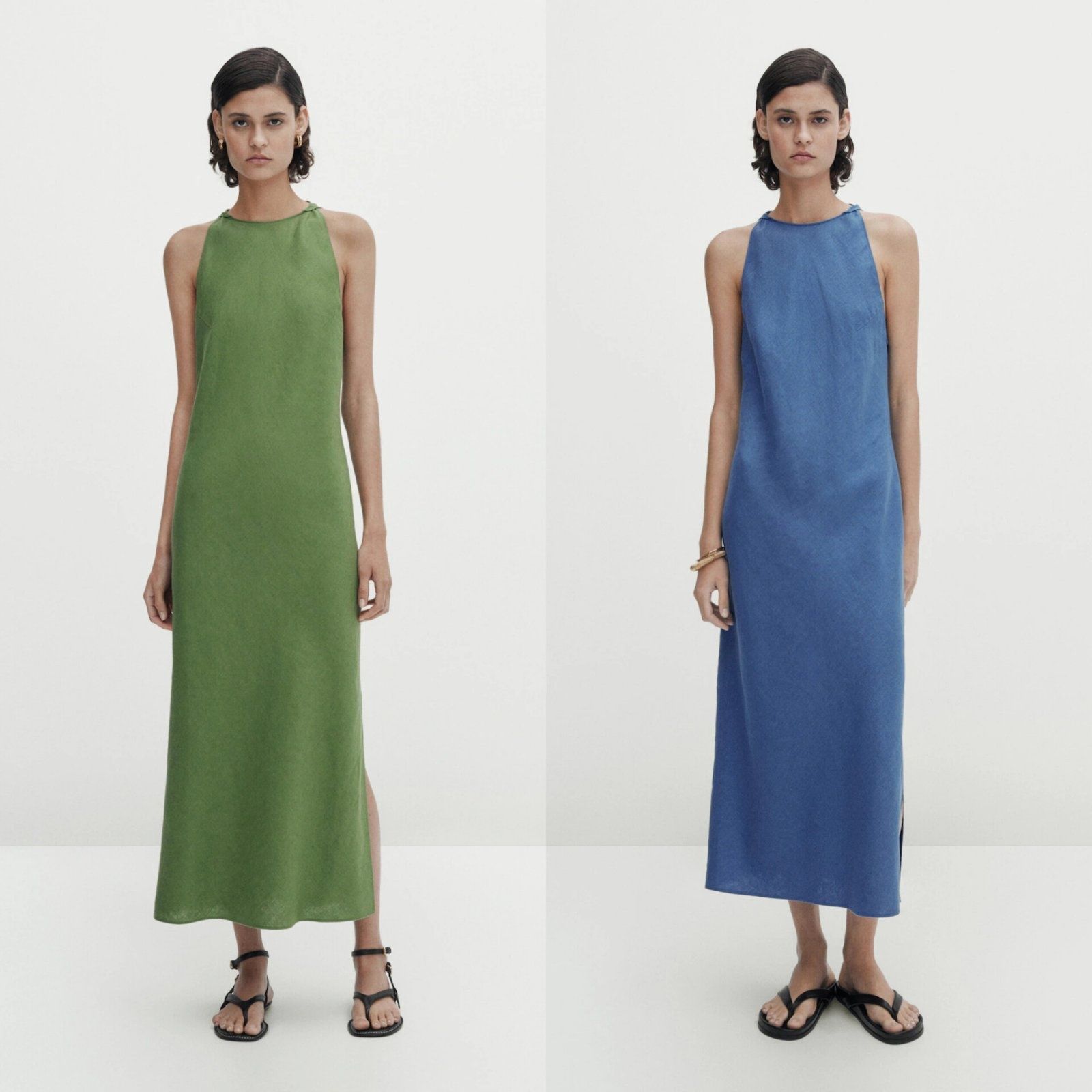 Оригинал платье лен ,сукня Massimo Dutti М,, L